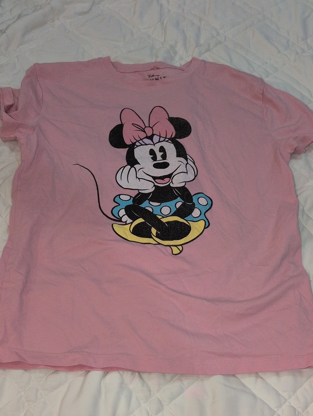 Disney Pink Minnie Mouse Graphic Tee